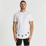 Desole Dual Curved T-Shirt White
