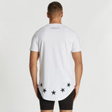 Desole Dual Curved T-Shirt White