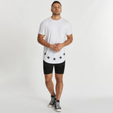 Desole Dual Curved T-Shirt White