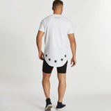 Desole Dual Curved T-Shirt White