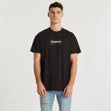 Chuchotement Oversized T-Shirt Jet Black