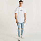 Egal Dual Curved T-Shirt White
